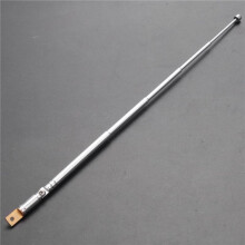 6X Antenne Télescopique de Remplacement de 25,4 cm 10 Pouces à 5 Sections pour Radio TV
