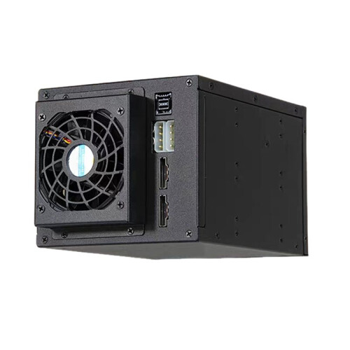 Gabinete Externo para Armazenamento de SSD com Conexão Direta para 4 Discos Rígidos de 3,5 Polegadas, Compatível com U.2/ 1