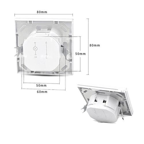 LED PIR Motion Sensor  - AC 100-240V Infrared Automatic Light Controller 2