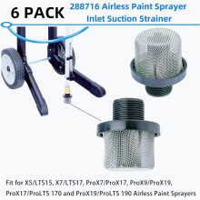 288716 3/4 Inch Inlaat-Zuigfilters Geschikt voor Airless Verf X7/LTS17,X5/LTS15, ProX9/ProX19,ProX17/ProLTS 170