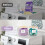 3+1 Pack Laundry Pods Container,Clear Laundry Room Organization Containers,Large Laundry Detergent Powder Storage 5