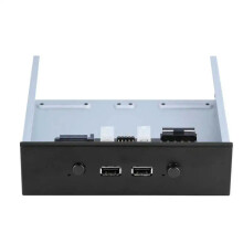 FOR5.25 optische schijf met 2-kanaals HDD-aan/uit-schakelaar en 2 USB 2.0-aansluitingen voor desktop-pc