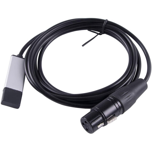 USB til interfaceadapter DMX512 Computer scenebelysningscontroller Lysdæmper USB LED DMX512 Interface med CD