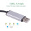 USB til interfaceadapter DMX512 Computer scenebelysningscontroller Lysdæmper USB LED DMX512 Interface med CD 5