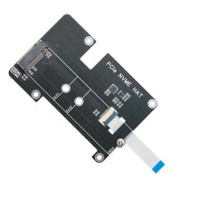 DIUSTOU Scheda Adattatore da PCIe A M.2 M Key NVMe SSD Velocità M.2 M Key NVMe SSD per RPI 5