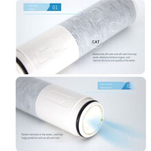 Filterelement van Actieve Koolstofvezelcomposiet, TH658-3 Universeel Filterelement voor Japanse Kraanwaterzuiveraar