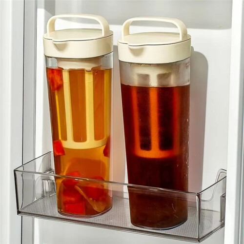 1100 Ml Cold Brew Kaffee-Glaskessel für Eiskaffee, Früchtetee und Kalte Getränke, Versiegelt, Kühlschrankfest A 2