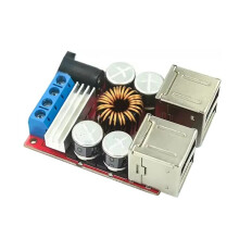 Vehicle Charging Module 8V-35V 5V 8A Power Supply Depressurization Module 4 Port USB Output Mobile Charger