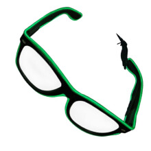Led Glasses Neon Party Flashing Glasses EL Wire Glowing Gafas Luminous Bril Novelty Gift Glow Sunglasses