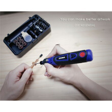 DONUMEH Cordless Rotary Tool Kit 3.6V Rechargeable Multi-Purpose Grinder Type-C Charging for Polishing Sanding Engraving