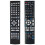 2 Pcs Black Replace Remote Control: 1 Pcs Pro Axd7622 & 1 Pcs Axd7534 1