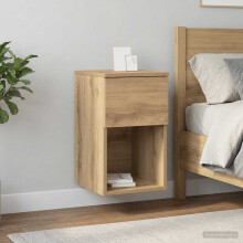 vidaXL Bed Cabinet 2 pcs Artisan Oak 29 x 31.5 x 49 cm Engineered Wood