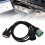 Scanner Diagnostic Cable 402048 6Pin 9Pin Code Reader Adapter Replacement for NEXIQ USB Link1 3