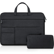 Laptophoes met meerdere vakken voor 15-16 inch MacBook Pro.