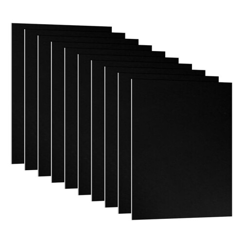 Folha de Alumínio Anodizado de 3,3x2,1x1/32 Polegadas, Placa de Alumínio Retangular de Metal de 10 Unidades com 0,8 mm de Espessura em Branco para