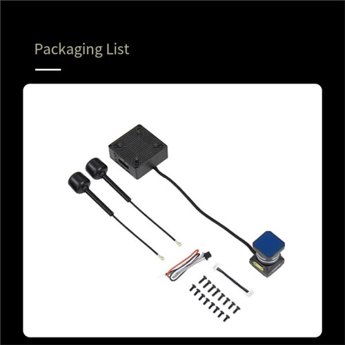 Moonlight KIT HD VTX 4K Camera with Built-in Gyroscope Gyroflow Support Low Latency Digital FPV System for Racing Drones 2