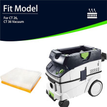 HEPA Filter for T26E CT36E CTL26 CTM26 CTM2 CTL36 CTL48 Vacuum Dust Extractor Filter Replacement Parts 1 PC