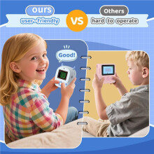 Kids Camera Instant Print Selfie Digital Camera with 1080P Video Toddler Camera for Kids Age 3-12 Year Old Boys Girls