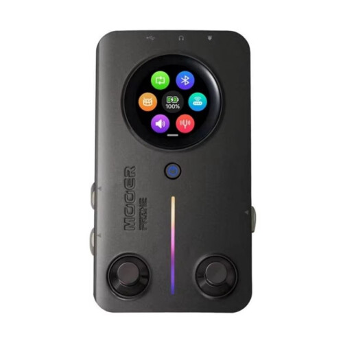 Mooer Prime M2 Gitarrpedal Inbyggda 194 Effekter 56 Trummaskiner Pekskärm Gitarrtillbehör