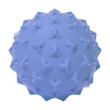 Balle de massage musculaire bleue pour fascia, balle de yoga manuelle pour les pieds, balle de massage des méridiens du dos