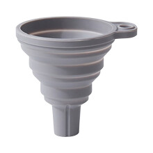 Imbuto da cucina WSBDENLK, imbuto pieghevole in silicone alimentare per riempire bottiglie, compatibile con bottiglie d'acqua, facile da usare.
