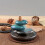Θυμιατήριο Hesroicy Blue Inverted Ceramic Reduce Hot - Home Supply 6