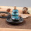 Θυμιατήριο Hesroicy Blue Inverted Ceramic Reduce Hot - Home Supply 4