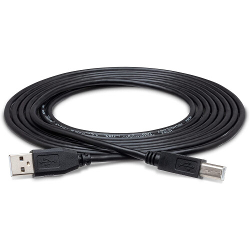 Hosa USB-215AB Type A naar Type B hogesnelheids-USB-kabel, 4,5 meter