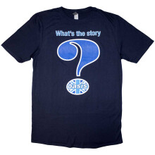 (XL, Navy) Oasis Lines Logo T Shirt