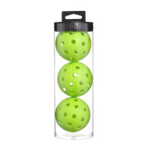 yotijar3Pieces Pickleball-pallo 74 mm:n pickle-pallot sisä- ja ulkoharjoitteluun, aikuisille, vihreä