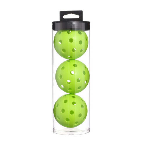 Μπάλα Pickleball yotijar3PiecesΜπαλάκια Pickleball 74mm για εσωτερική και εξωτερική προπόνηση