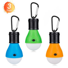 EQWLJWE3PCS Tragbare LED-Hängeleuchte für Camping, Zelt, Angeln und Freizeit – Sonderangebot
