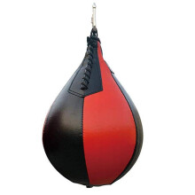Sac de frappe en cuir PU pour entraînement de vitesse, fitness, MMA et boxe.