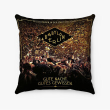 AIVO Babylon Berlin Custom Kussenhoes Gepersonaliseerde Vierkante Kussenhoes van Gesponnen Polyester Decoratief Kussen Bed Bank Sierkussen