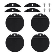 4 Pack Scupper Flapper Replacement Kit Boat Scupper Drain Valves Boat Scupper for Boat Hull Flapper Repair Kit
