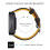 Δερμάτινο λουράκι SKALO για Withings ScanWatch 38mm - Περισσότερα χρώματα Μαύρο 4