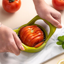 Sommarrea 2023! YOHOME Rostfritt Stål Tomat Potatis Skär Multifunktionella Frukt- och Grönsaksskärare