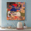 Εκτύπωση τοίχου Mark Rothko Expressionism194816x16 ίντσες, συμβατή με την αισθητική της 3