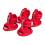 Παπούτσια Walbest4Pack Mesh για σκύλους, μαλακές μπότες για κατοικίδια με ρυθμιζόμενους 2