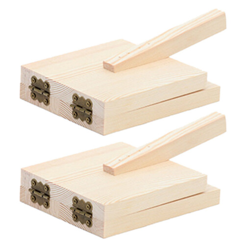 2x Deegpers Deegpers Dumplingvel Houten Dumplingpers Deegpers Dumplingvelpers B
