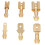 600PCS Insulated Spade Connectors Set with Storage Box for Electrical Wiring 1
