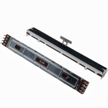 B10K Double Mixer Potentiometer for X32 Mixer 128mm 8-Pin 13mmT Linear Fader Slider Replacement Parts