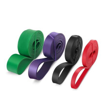 Latex Resistance Band Elastic Exercise Strength Pull-Ups Auxiliary Band Strengthening Train,2.2cm,Black
