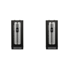 2X Controlador de Ajuste de Volume Fader Controle de Volume de Mesa Interface de 6,5 mm para Amplificador de Alto-Falante de Computador