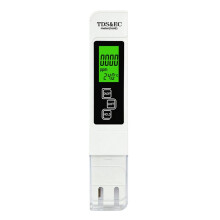Testeur Numérique de Qualité de L'Eau TDS EC (Plage de Mesure : 0-9999 Ppm) - Mesure de la Pureté et de la Température de L'Eau