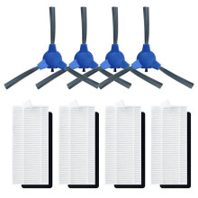 Adatto per Conga 1090 1790 Ultra 1790 Titanium Rullo Spazzola Laterale Filtro HEPA Panno per Mop Parti di Ricambio Accessori per Aspirapolvere Robot
