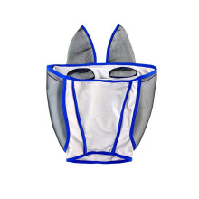 Masque Anti-Mouches pour Chevaux avec Protection UV, Maille Fine, Confort Optimal, Respirabilité Ajustable