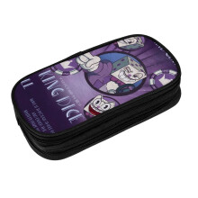 Estuche para bolígrafos y lápices Cuphead, resistente, con gran capacidad de almacenamiento, ideal para material escolar, oficina, universidad,