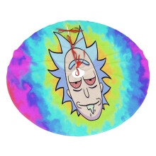 Jupe de sapin de Noël Rick et Morty, douce et amusante, pour une décoration de Noël champêtre de 122 cm (48 pouces).