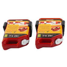 Tarcya D90 Axial Wraith Scx10 8 Stücke 1/10 Verhältnis Rc Verfolgt Zubehör Kraftstoff Tank (Rot)